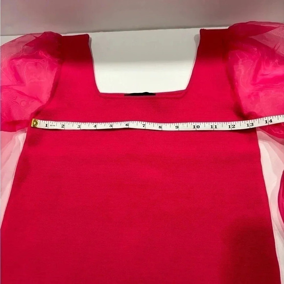 House of Harlow 1960 Women’s Top Long Sleeve Pink Peacock XS/TP MSP 145$ - Picture 5 of 9